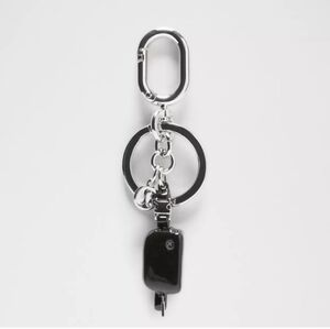 lululemon everywhere belt bag keychain NWT Black W/ Silver